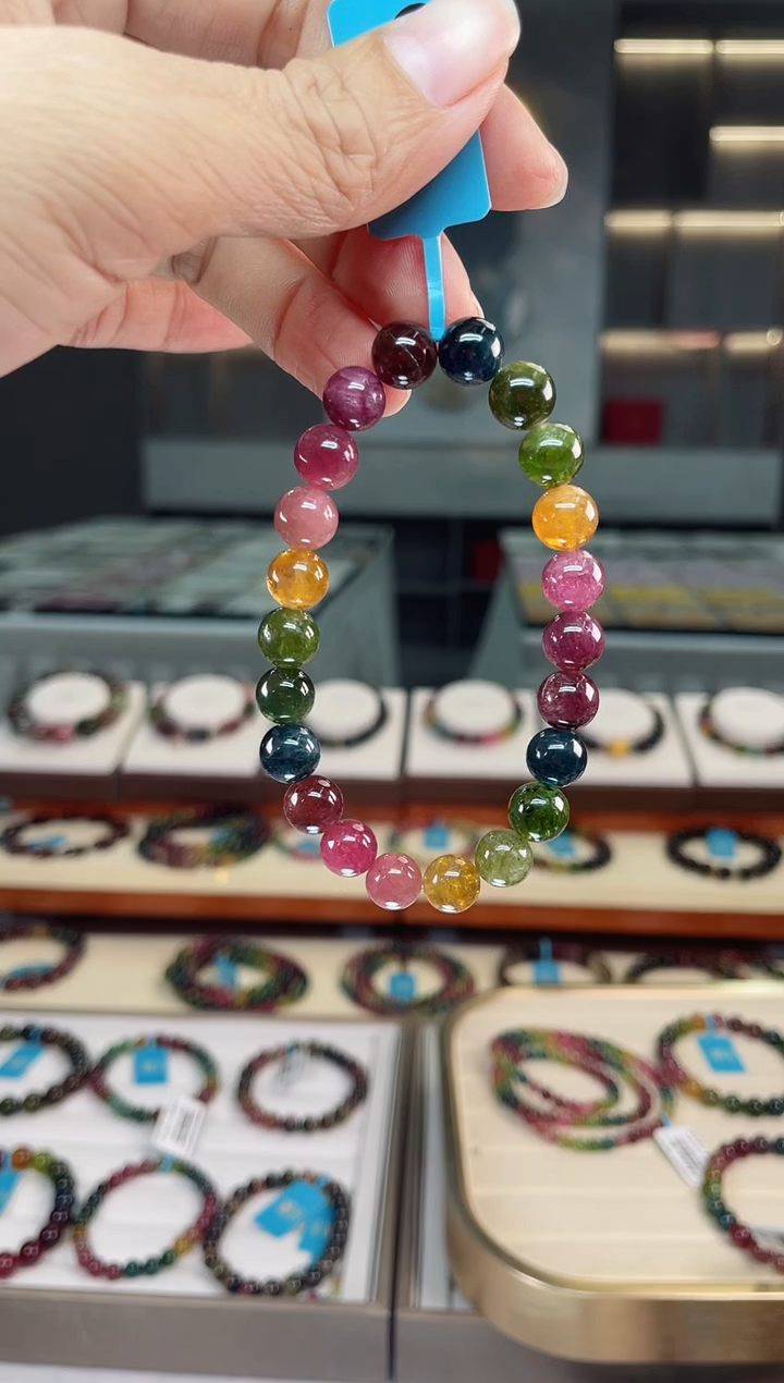 【闪购商品】碧玺单圈手串未镶嵌（多样性发一条）Q