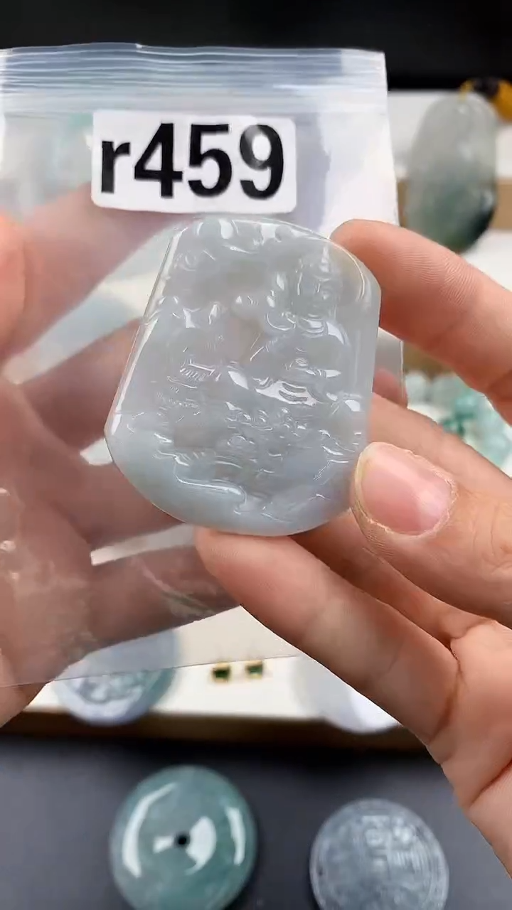 颈饰未镶嵌翡翠天然翡翠吊坠挂件