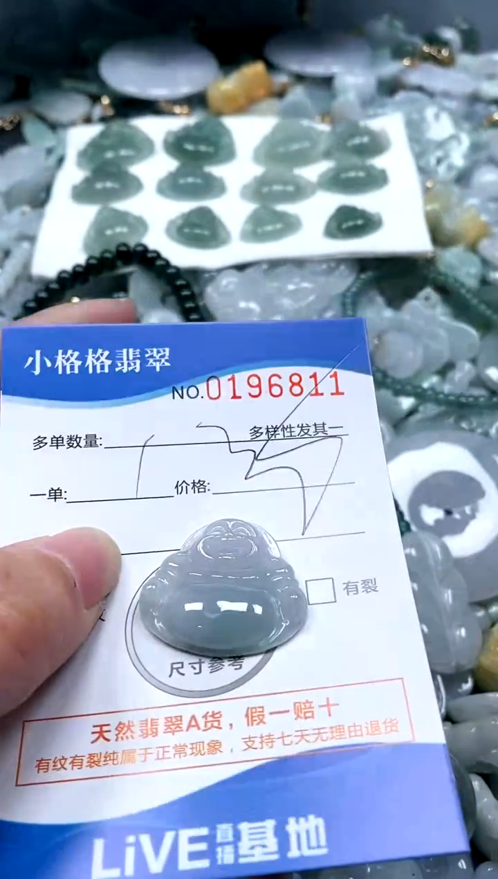 【闪购商品】翡翠颈饰未镶嵌闪购商品0196811
