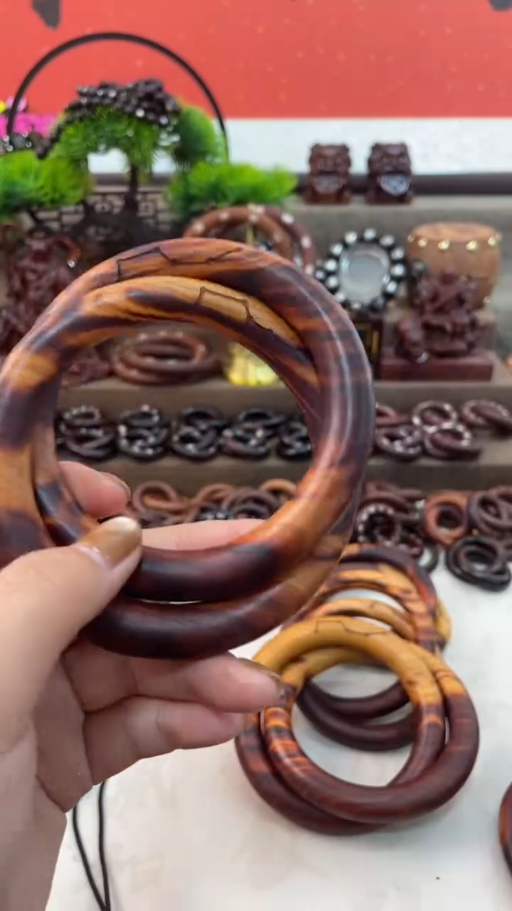 木未***就桃木70乾坤圈六七星一物一拍