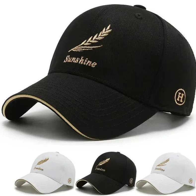 抢【四季棒球帽】帽子男士春秋新款鸭舌帽户外休闲时尚麦穗百搭遮阳