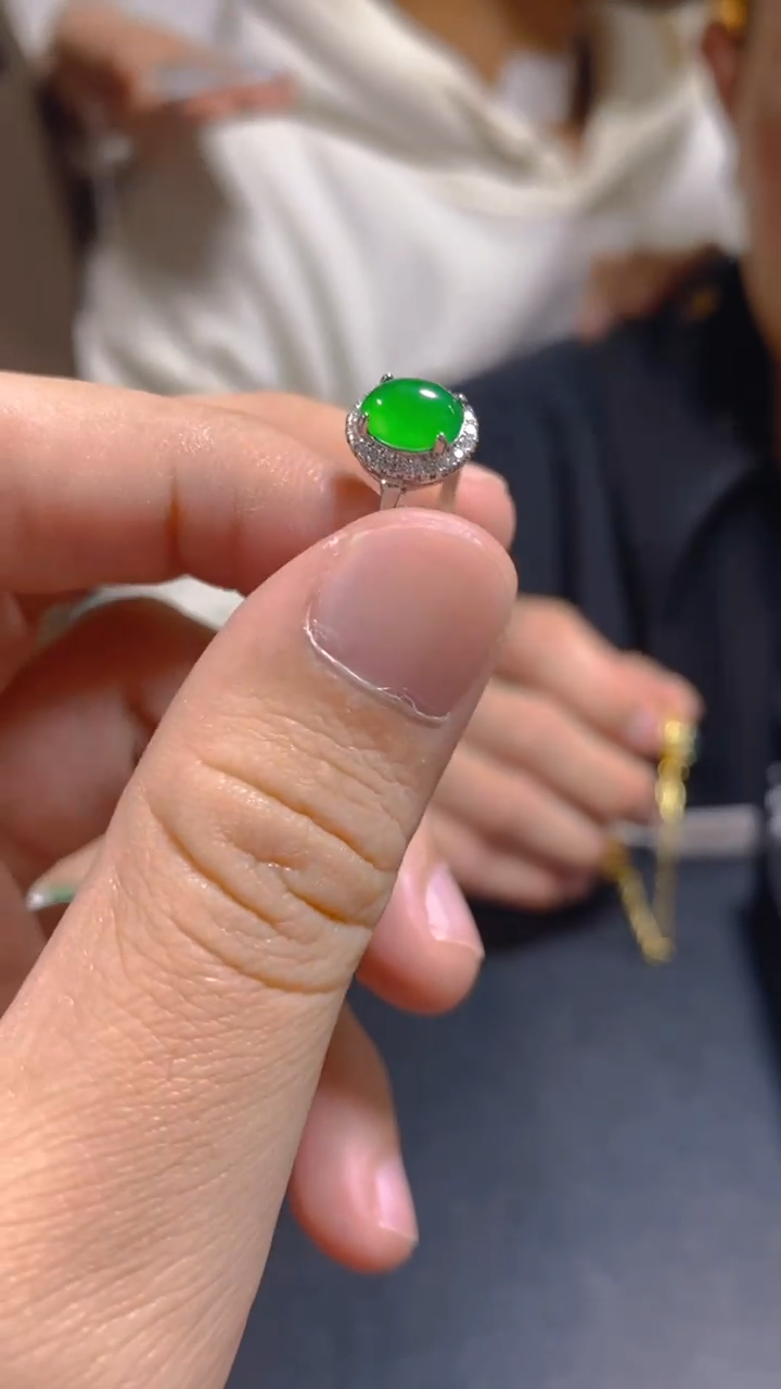 【闪购商品】翡翠戒指未镶嵌0766333432多样性发一