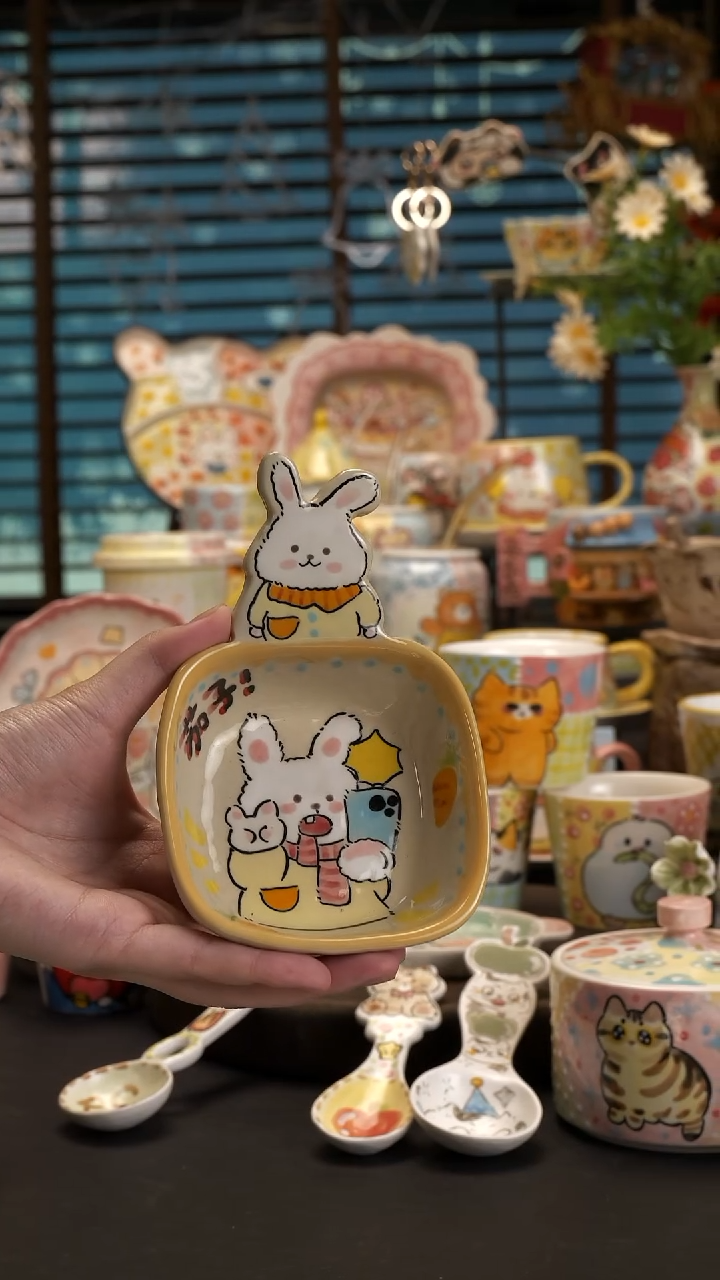 【闪购商品】【原创设计】景德镇手绘陶瓷