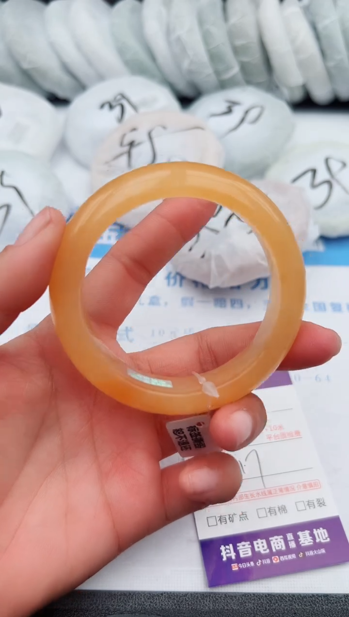 【闪购商品】石英质玉手镯未镶嵌z48-H57