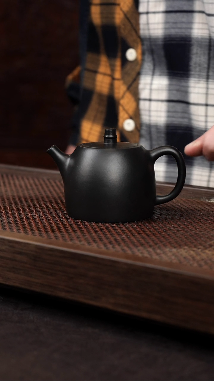 【闪购商品】紫砂茶壶黑料汉铎