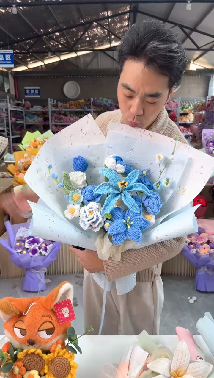 非遗手工花束孤品清仓!!!!!