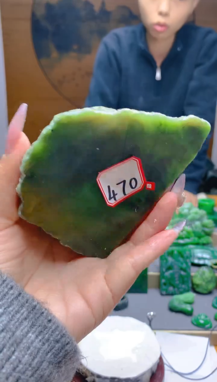 【闪购商品】和田玉（碧玉）珠宝半成品未镶嵌1