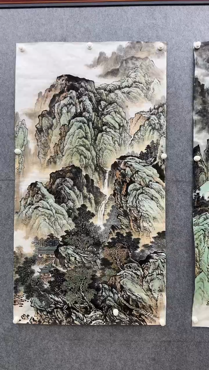 【闪购商品】绘画xc张伦玉-六尺-国画