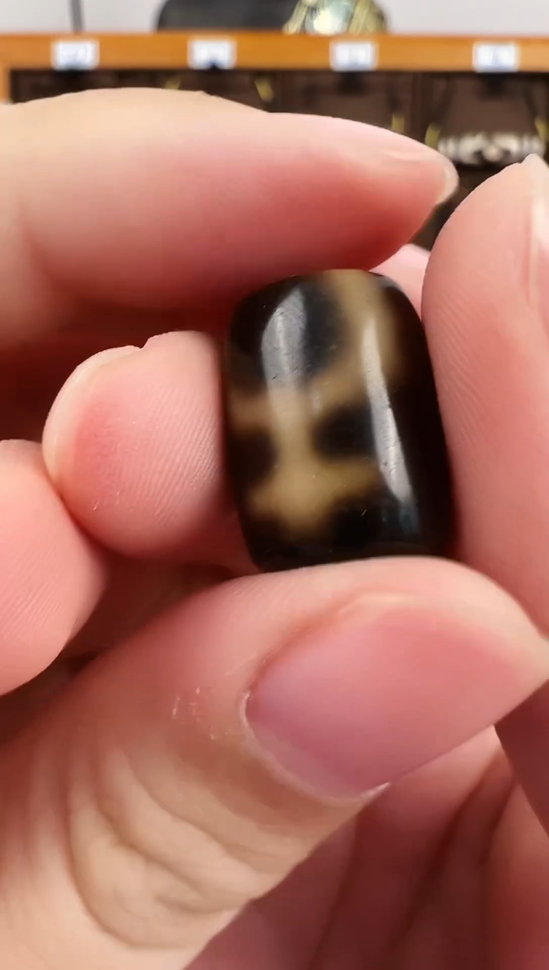 玛瑙/玉髓（覆膜）颈饰未镶嵌17.（微瑕随机发货）