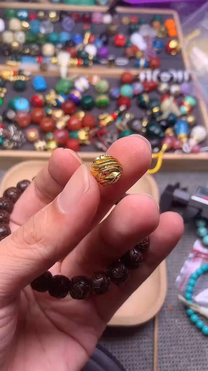 金色凯旋珠 单个发