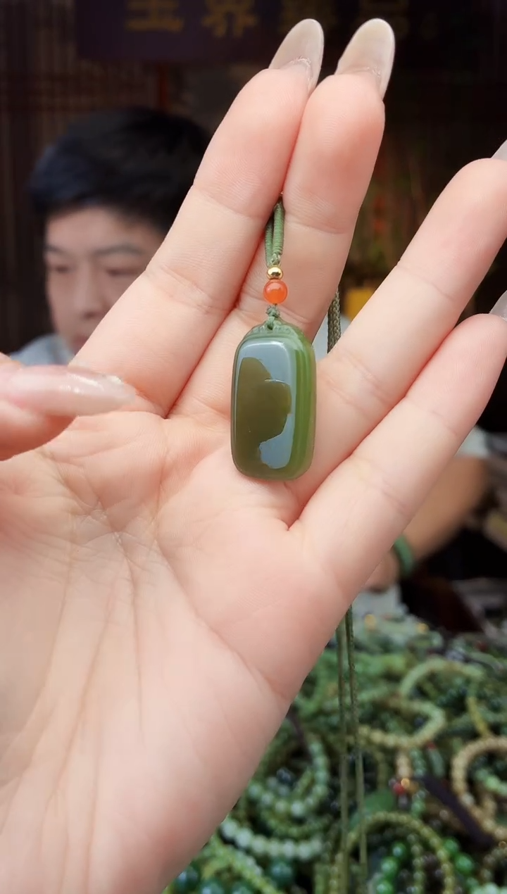颈饰未镶嵌和田玉多样性发货拍一发一