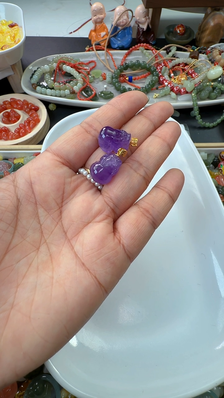 吊坠(不含链)银S925镶嵌水晶A20多样性发其一