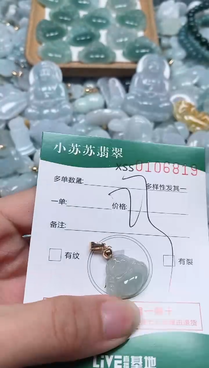 【闪购商品】翡翠颈饰未镶嵌闪购商品0106819