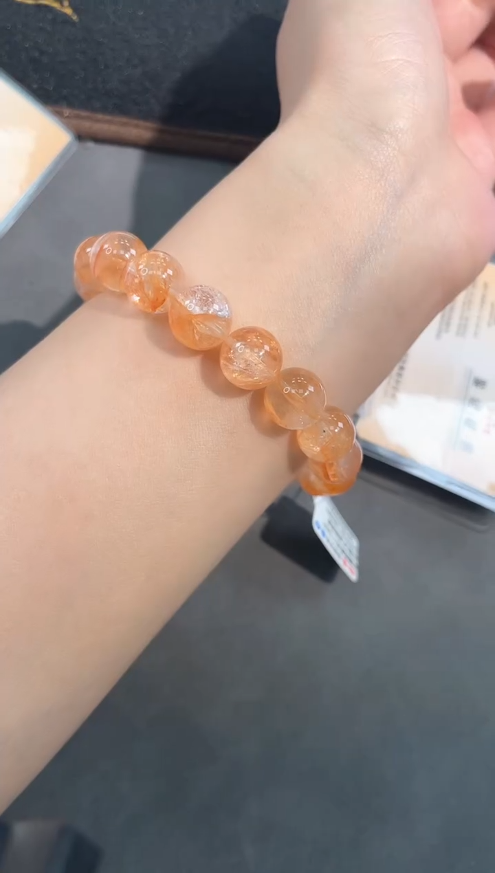 【闪购商品】水晶手链未镶嵌46号胶花单圈11mm