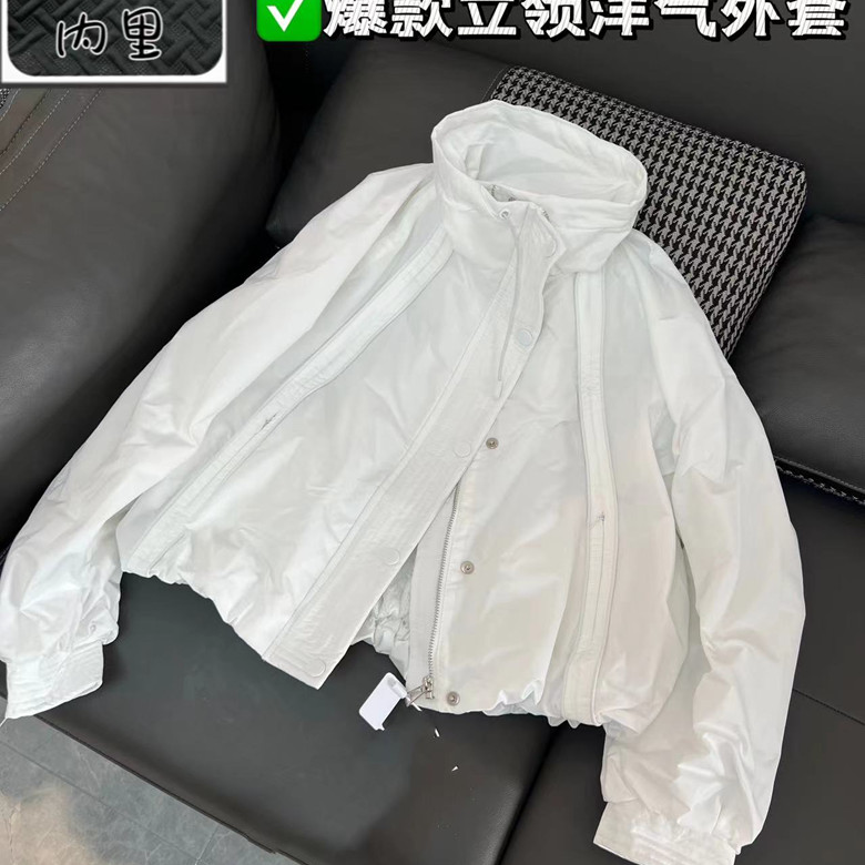 2025新款立领潮流薄棉短款外套7957