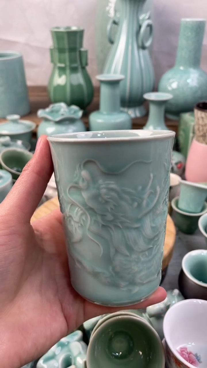 【闪购商品】特价福利 微瑕 慧仙青瓷