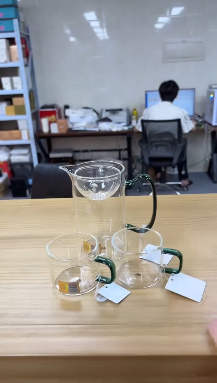 禾器沁润茶海墨绿+禾器清禾杯一个装*2
