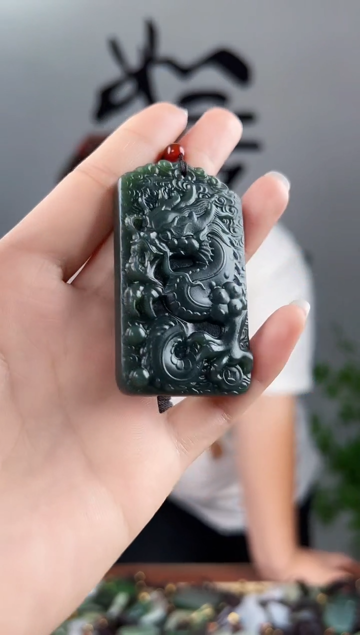 和田玉未镶嵌颈饰拍一发一，多样性发货