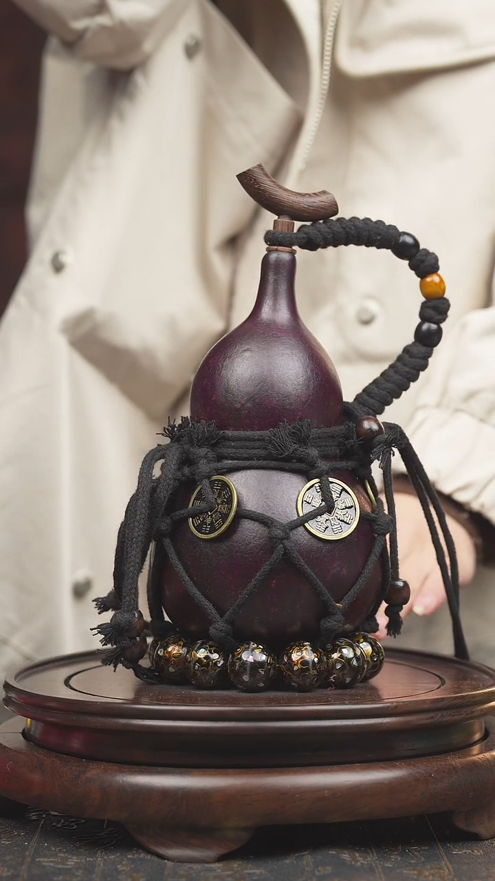 【闪购商品】1391号大漆酒葫芦 一物一拍