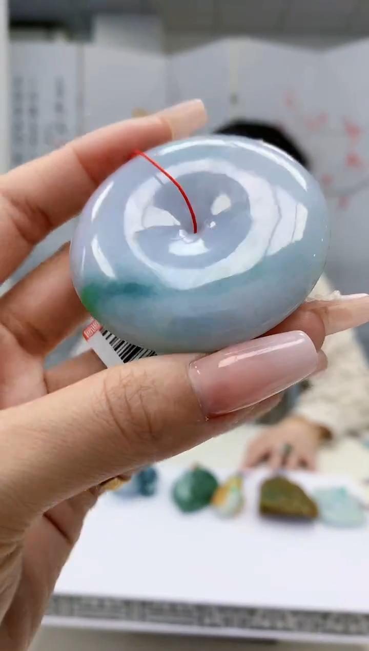 【闪购商品】定制翡翠未镶嵌4852lr-毛货挂件153