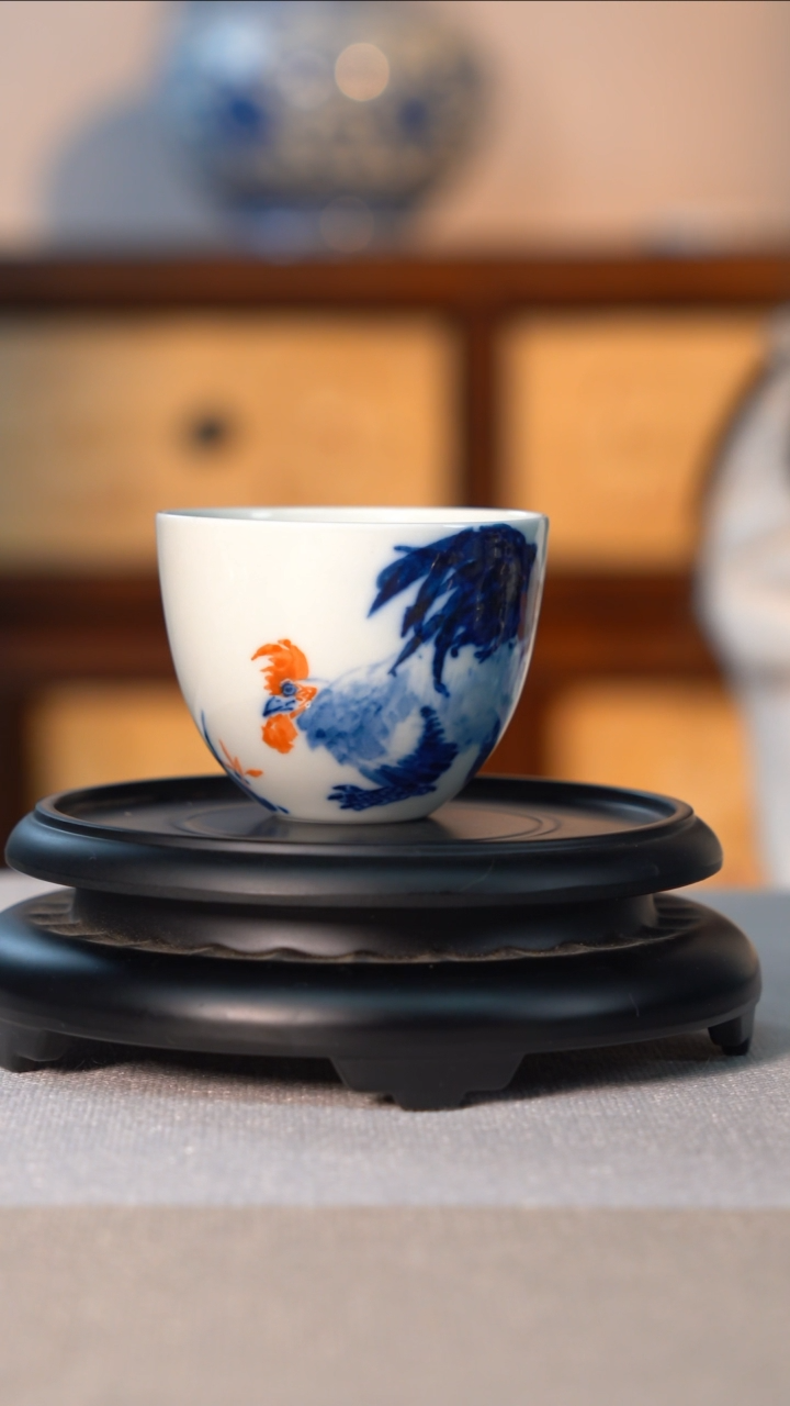 【闪购商品】杯公鸡题材手绘主人杯