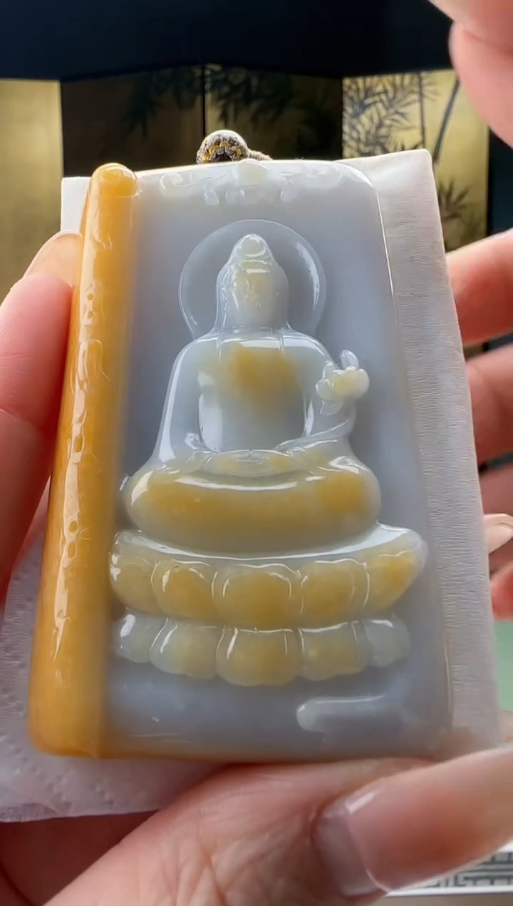 【闪购商品】翡翠吊坠(不含链)未镶嵌YJ@@960Q3J12730
