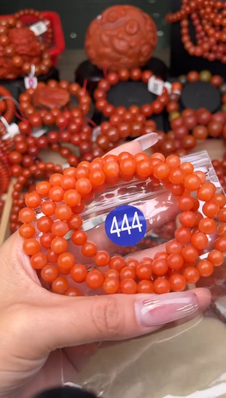 【闪购商品】南红玛瑙珠宝奇石未镶嵌444-7+