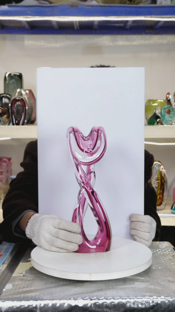 【闪购商品】琉璃高32精品琉璃正常手工痕迹