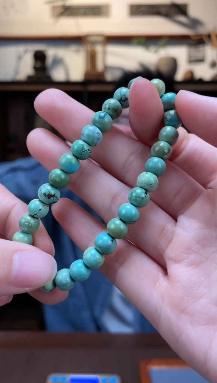 【闪购商品】绿松石手串未镶嵌01绿松石手串GZS