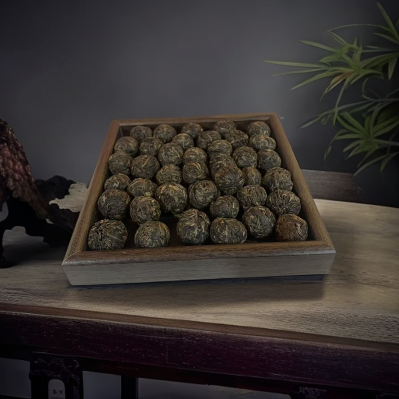 品鉴好茶|2005年冰岛生茶龙珠15颗【精选】