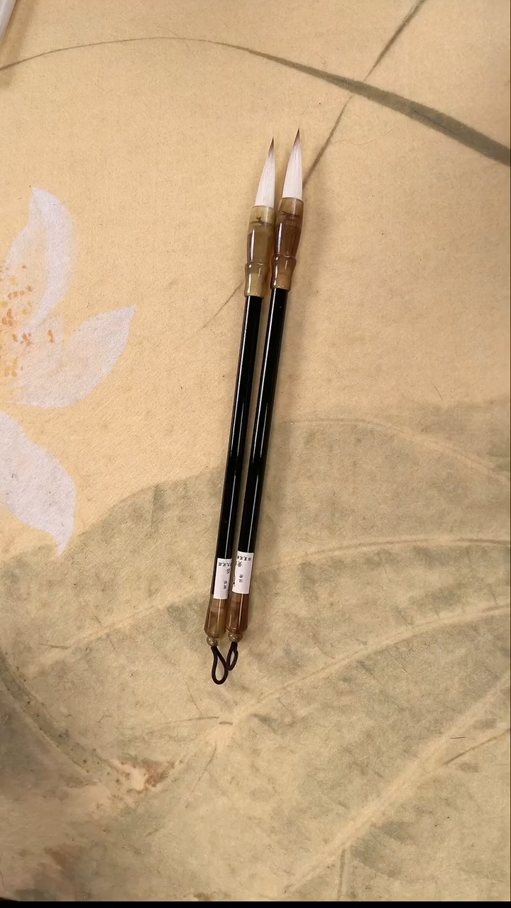 黑杆黄斗兼毫出锋3.8（2支）