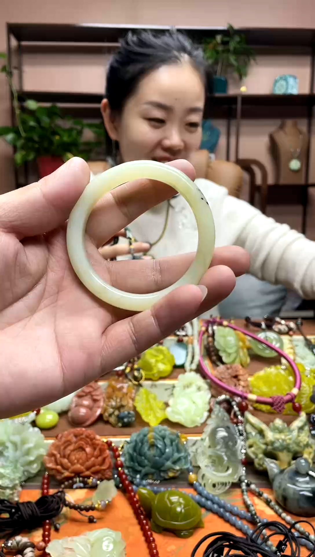 未镶嵌岫玉吊坠美*·21