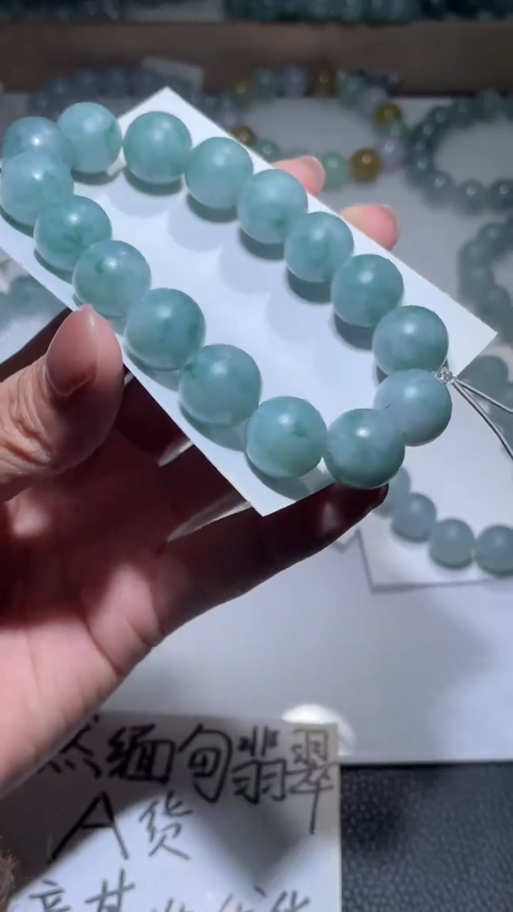【闪购商品】定制翡翠未镶嵌翡翠手串
