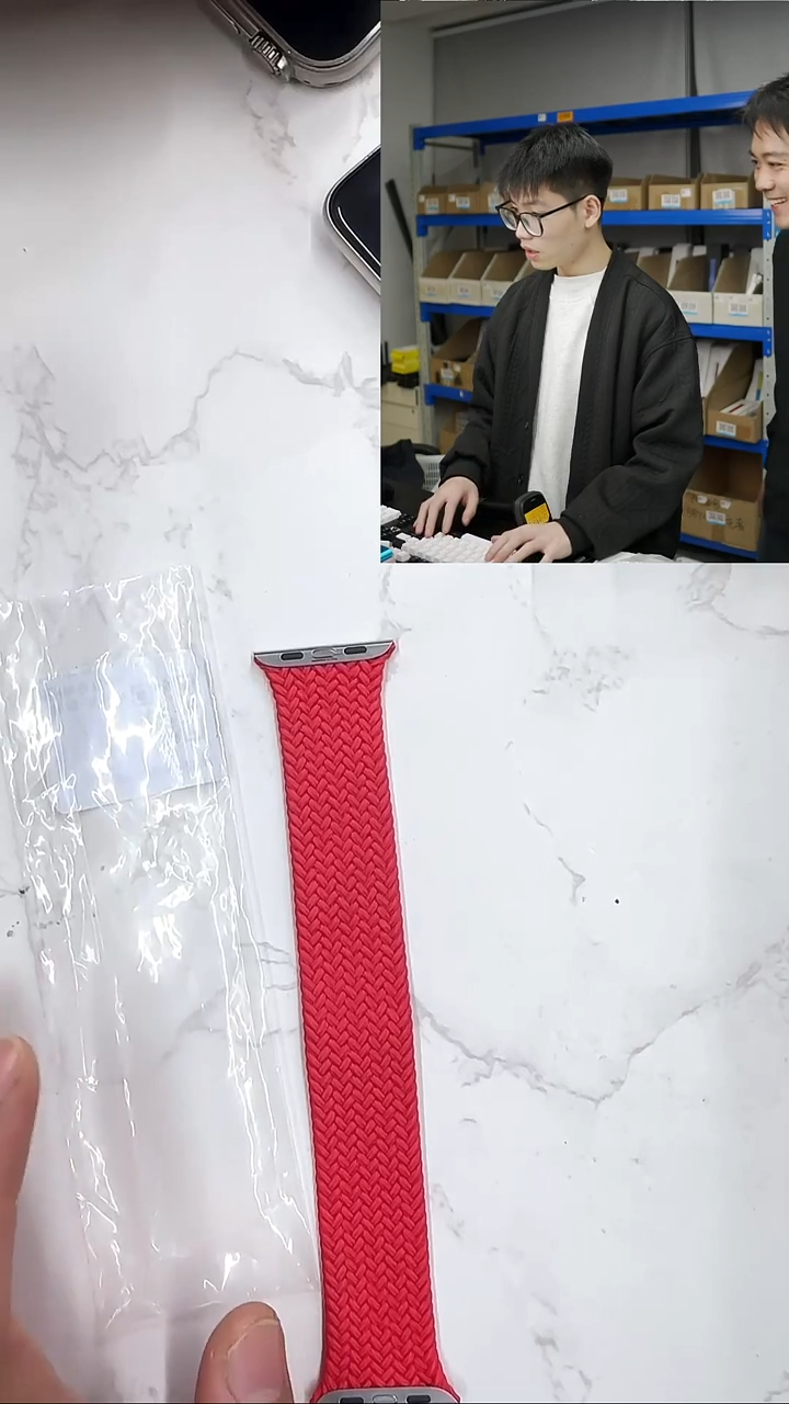 准新品大表盘 红色单圈编制 10号 散装 99