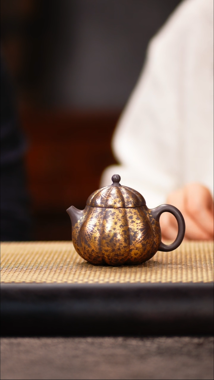 SST55古天青筋纹文旦