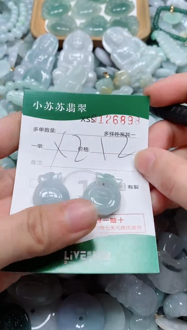 翡翠未镶嵌颈饰闪购商品0126898