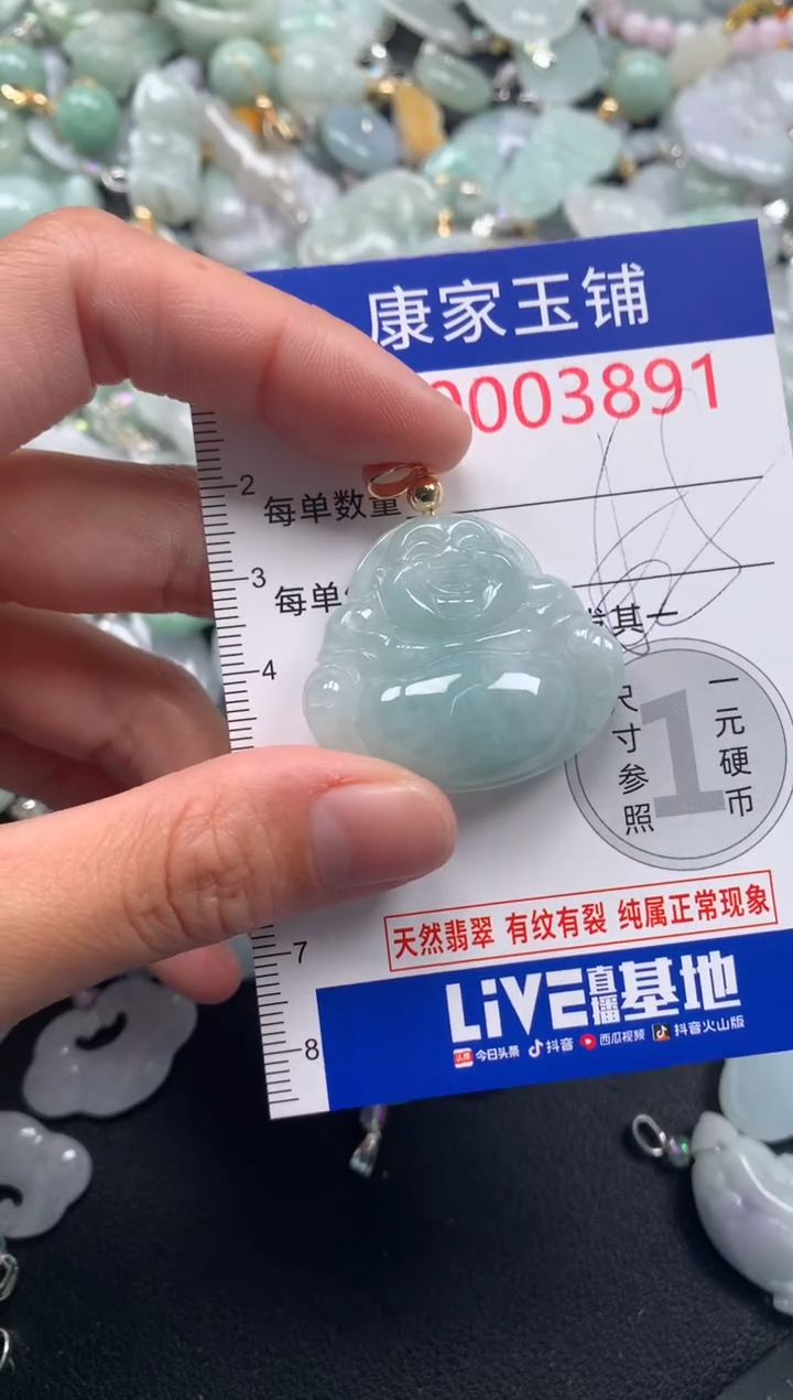 颈饰未镶嵌翡翠3891