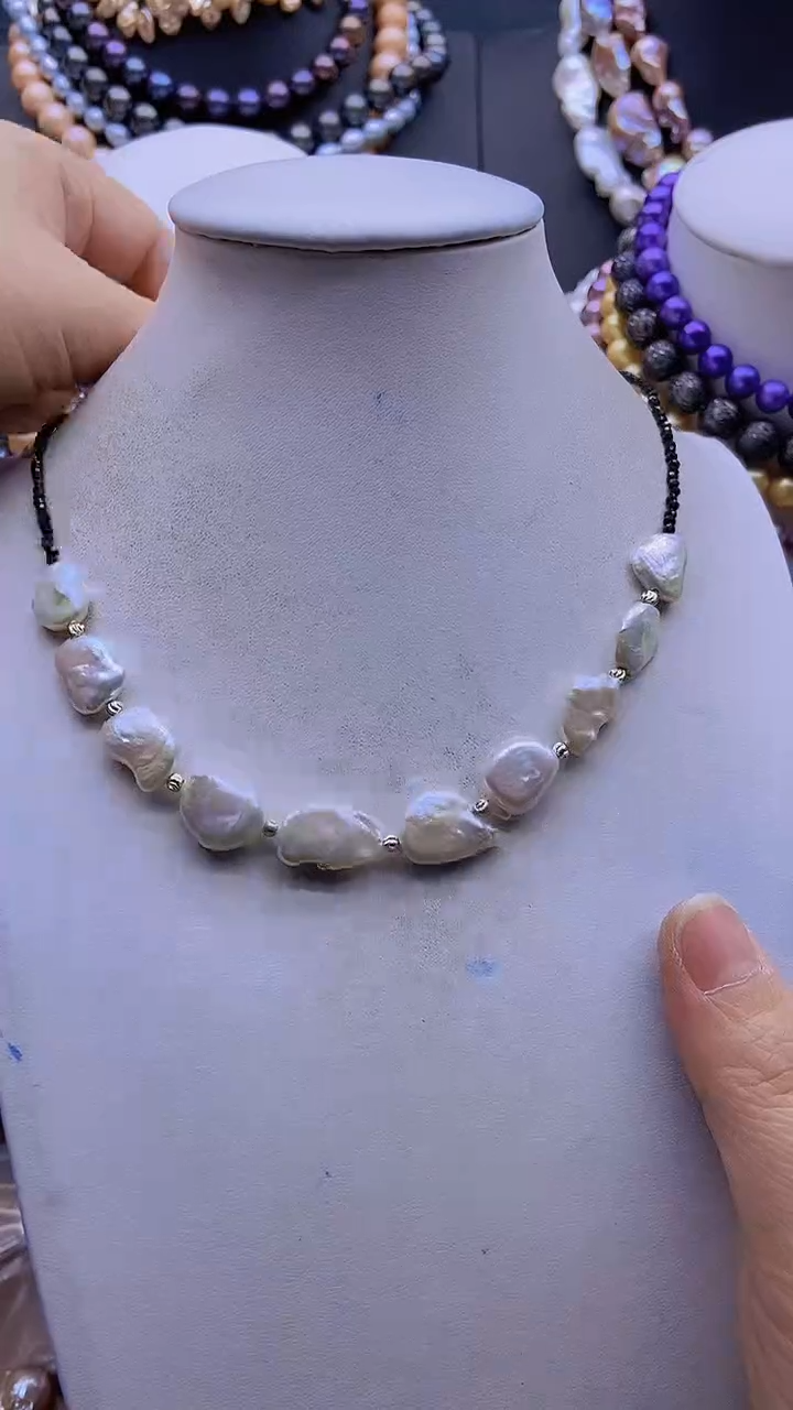 【闪购商品】淡水珍珠颈饰未镶嵌1
