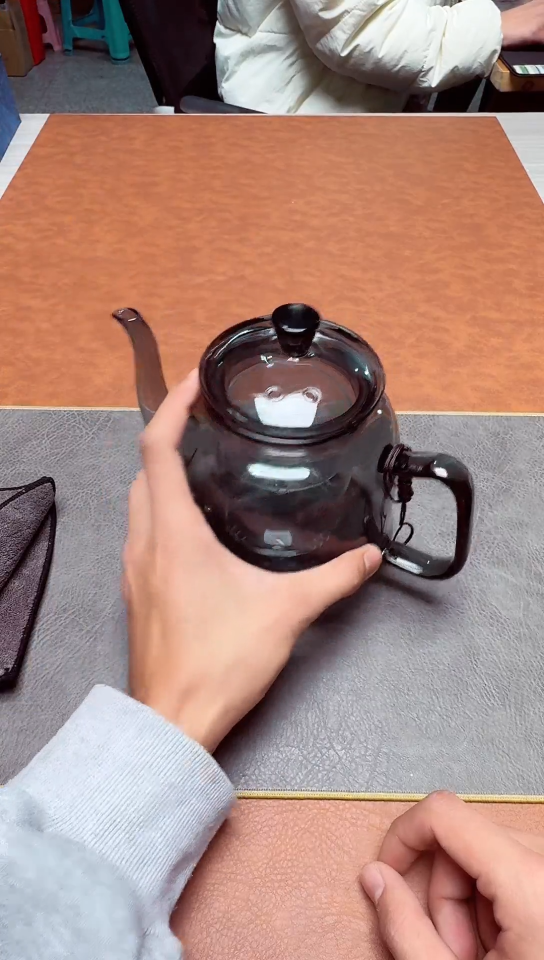 【闪购商品】茶周边茶具#烟灰侧把壶