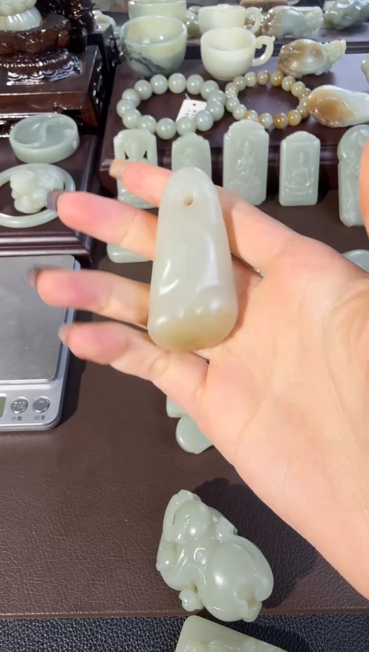 吊坠(不含链)未镶嵌和田玉4