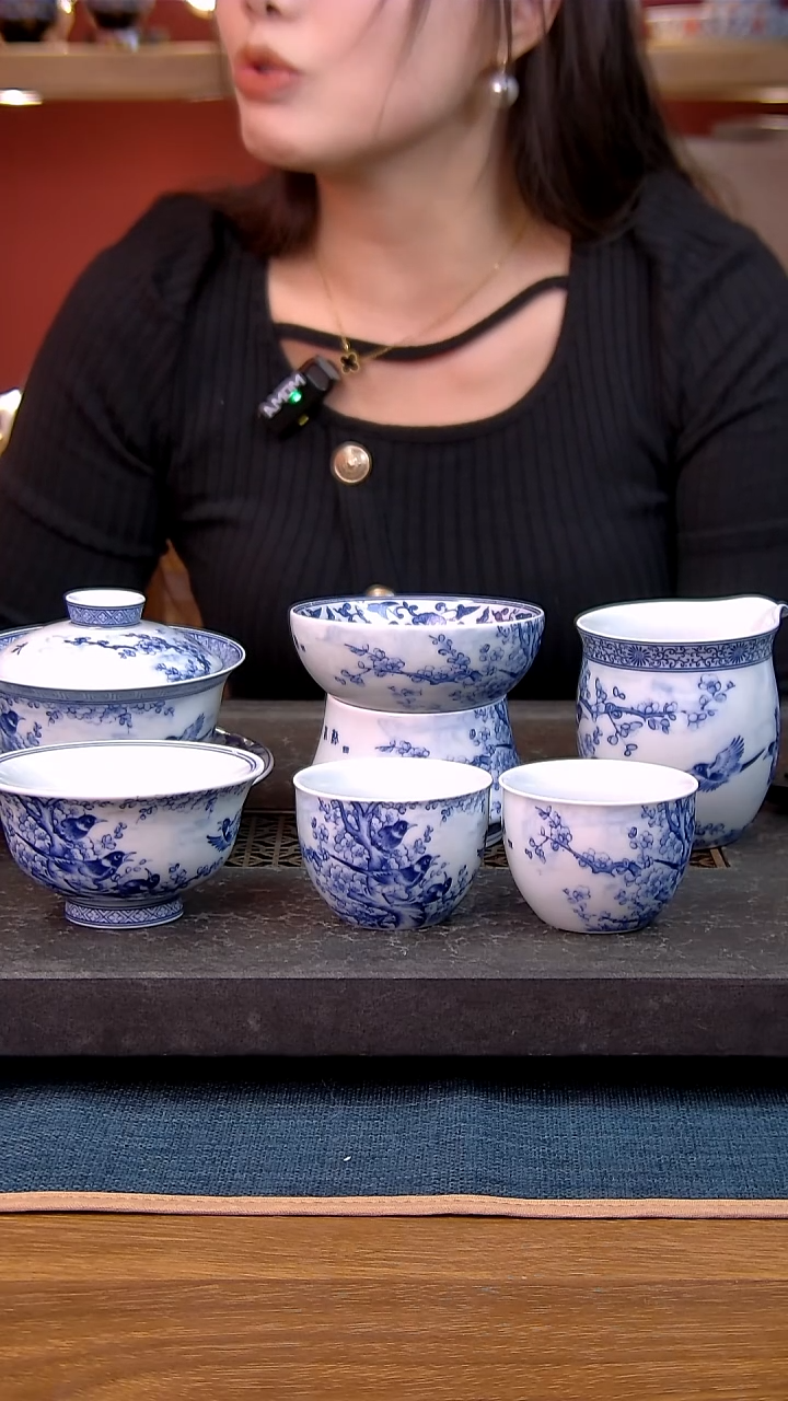 简装家用款6件套 白瓷陶瓷茶具