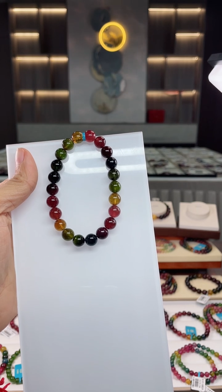 【闪购商品】碧玺单圈手串未镶嵌（多样性发一条）Q