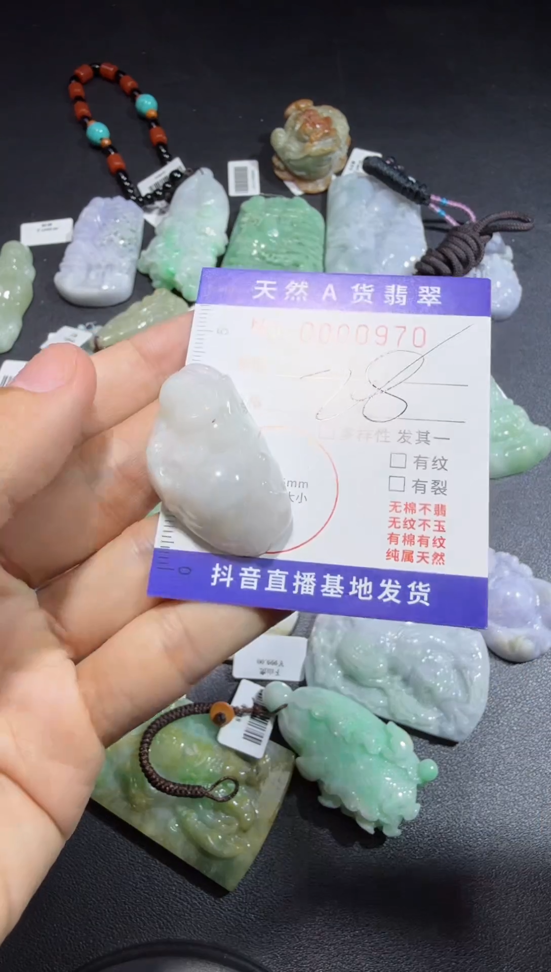 【闪购商品】翡翠颈饰未镶嵌00000970