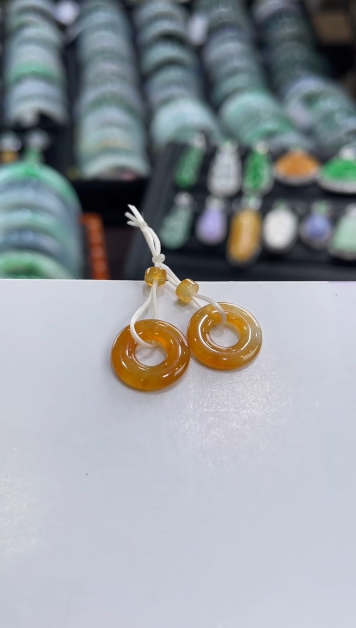 未镶嵌翡翠耳饰1201XX42