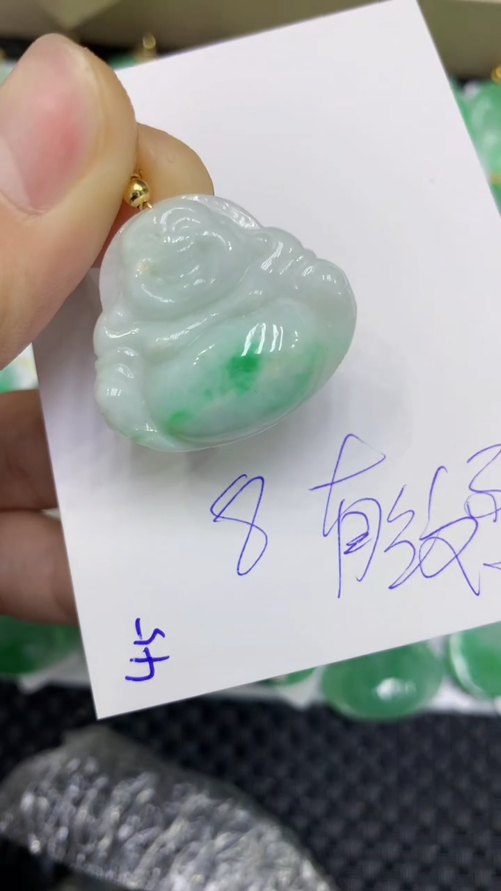 颈饰未镶嵌翡翠缅甸A货翡翠