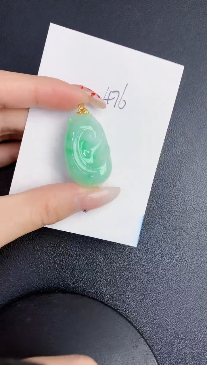 【闪购商品】翡翠颈饰18K金镶嵌00000000000