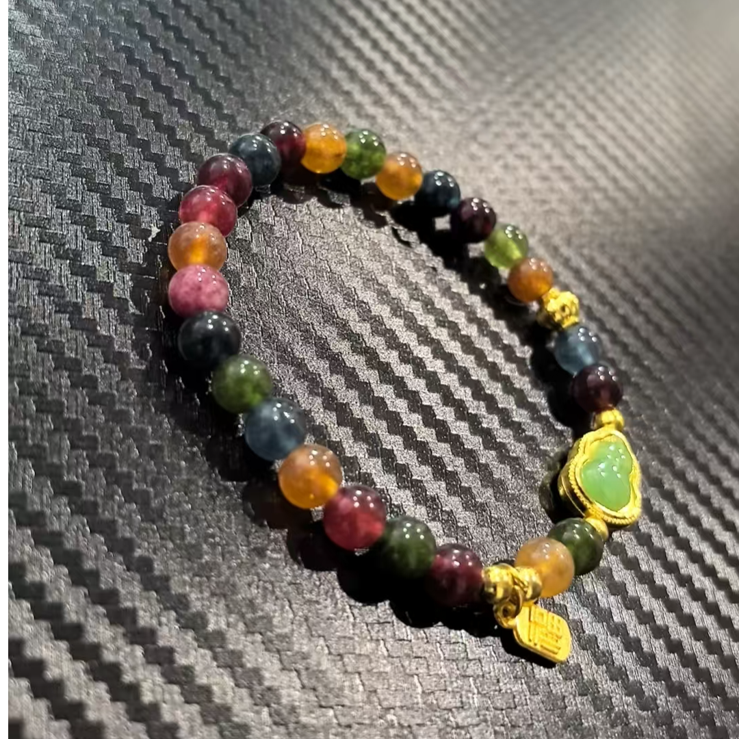 碧玺单圈手串001 无礼盒 XD1020 ZM