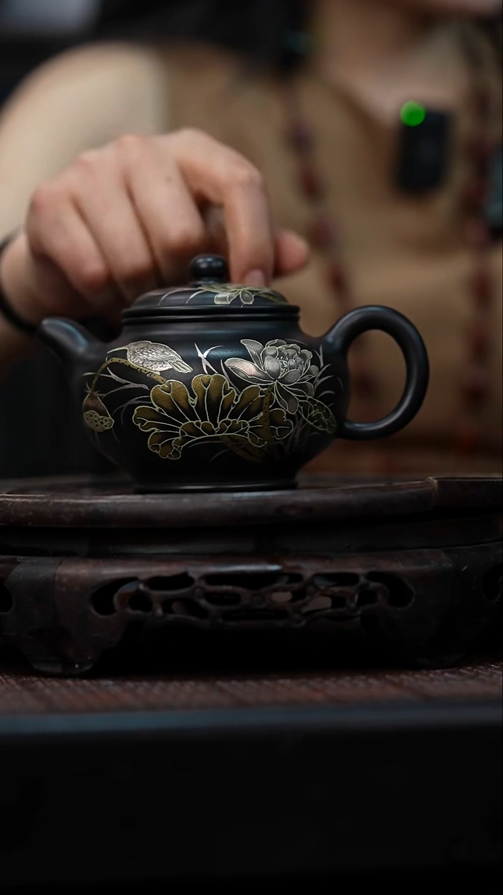 茶壶紫砂宜兴岁颐传砂原矿全手12