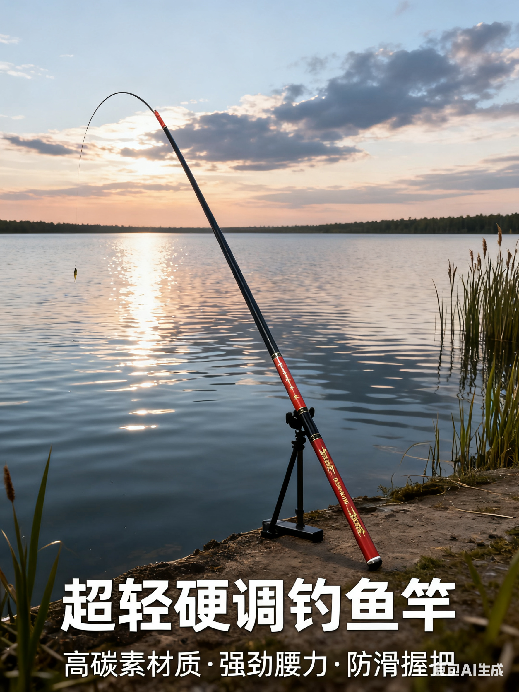 超轻硬竞技专用台钓竿适合钓鲫鱼黑坑竞技使用