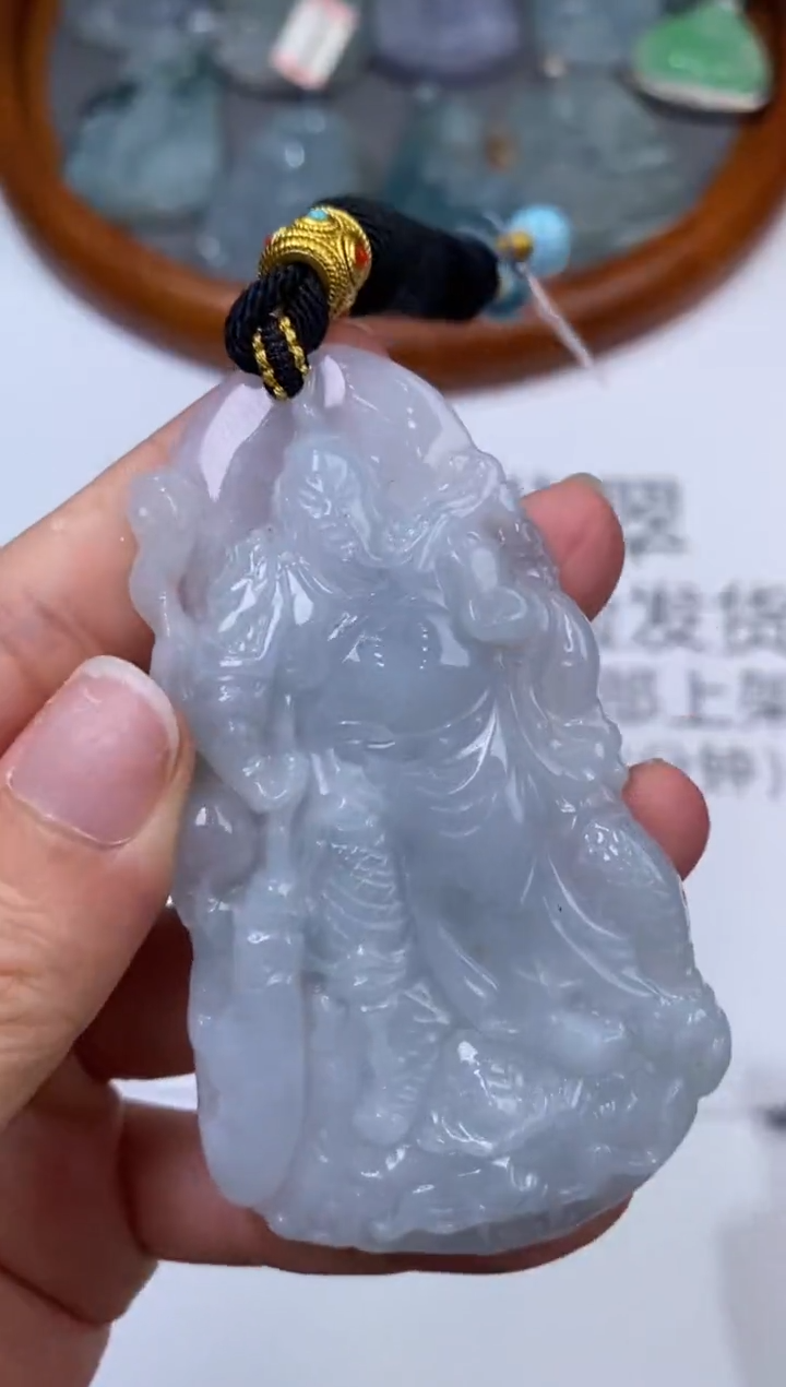 未镶嵌挂件翡翠304236   多人